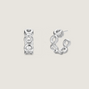 Bubble Biscuit SPB Hoop Earrings